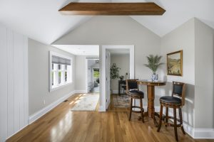 Pub table in living room