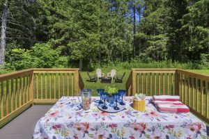 Grill out on our beautiful deck!