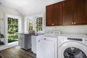 Laundry off of mudroom