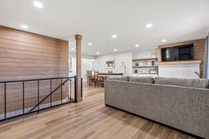 Open Floor Plan (no access to basement/there is a safety gate for small children)