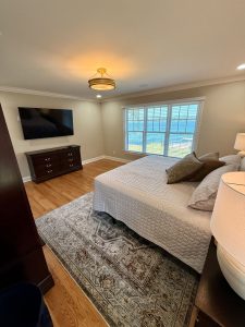 Bedroom 1-Main Floor King Bed -Lakeside